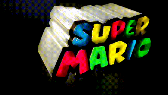 Süper Mario Lamba kardeşler evlilik dekorasyon masa film 3d print model - Mito3D