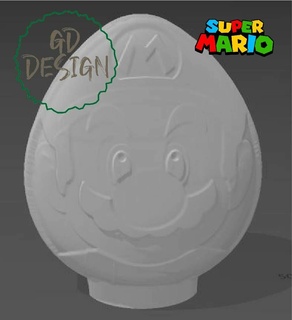 super mario lumière bougie chauffe plat bros nintendo Luigi 3d print model - Mito3D