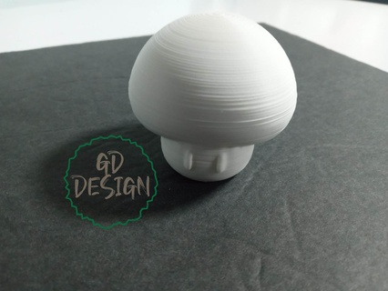 super mario champignon Jeu nintendo commutateur cor art 3d print model - Mito3D