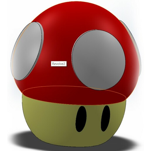 super fungo Mario nintendo gioco ragazzo 3D print model - Mito3D