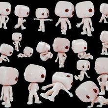 super pack male 20 poses stl custom funko game personalized items pop 3d print model - Mito3D