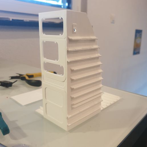 Süper puma ölçek duvar model yapımı helikopter 3D print model - Mito3D