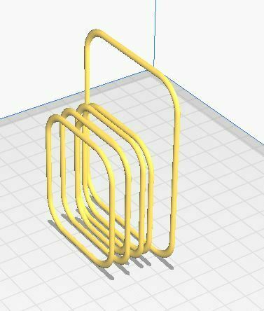 super puma échelle fenêtre Cadre 3D print model - Mito3D