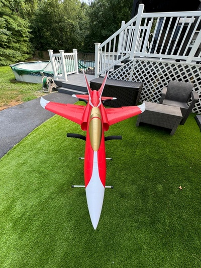 super scorpion 1100mm 70mm edf jet sport voltige 3d print model - Mito3D