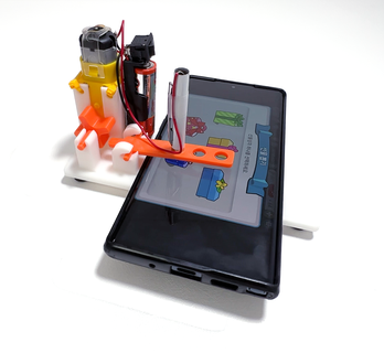 Süper basit Oto dokunma makine otomatik akıllı telefon seyyar tablet 3d print model - Mito3D