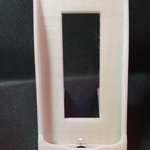 super simple phone holder glow in the dark 3d print model - Mito3D