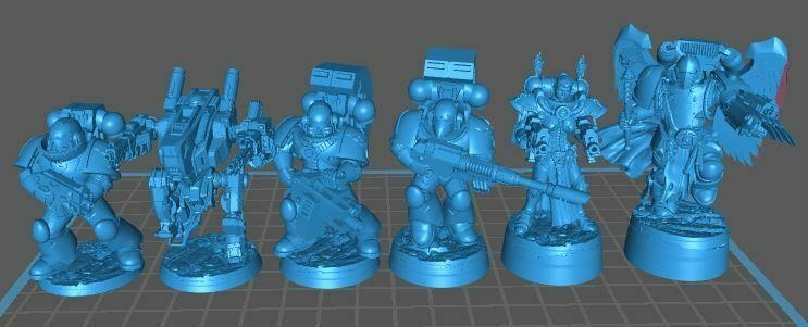super soldier chess set mech super future soldier chess game boardgame space  3d print model - Mito3D
