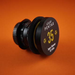 súper takumar 35mm atención engranaje Pro tpu insertar asahi pentaxis 35 Clásico lente seguir cinemod tapa cine 3d print model - Mito3D