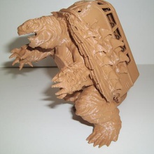 super tartaruga bus art animale figura statua vw 3d print model - Mito3D
