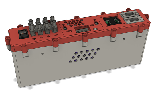 supercondensateur 16v 83f banque step down dc convertisseur condensateur ultra powerbank lm2596 ender3 mâle 3d print model - Mito3D