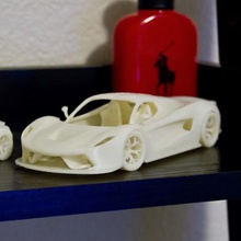 v8 supercar jeu ferrari mclaren de l'automobile 3dprinting modèle 3dmodel l'assemblée machine 3d print model - Mito3D