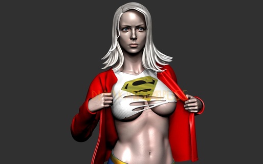supergirl super Super homen maravilha mulher shehulk herói dimka134russ sla gato vampirela comix hulk batman palhaço Mulher 3d print model - Mito3D