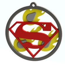 Super heroi Natal enfeites 6 designs ferro homem spider man Preto pantera vermelho gafanhoto 3d print model - Mito3D