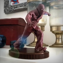 super-herói vintage imortal jogo figurinhas super-heróis design 3d print model - Mito3D