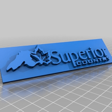superior country leaf state w tool 3d printing 3d print model - Mito3D