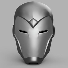 superior iron man Helm Kunst tony stark marvel avengers 3d print model - Mito3D