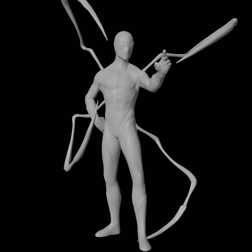 superior spider-man marvel figure 3D print model - Mito3D
