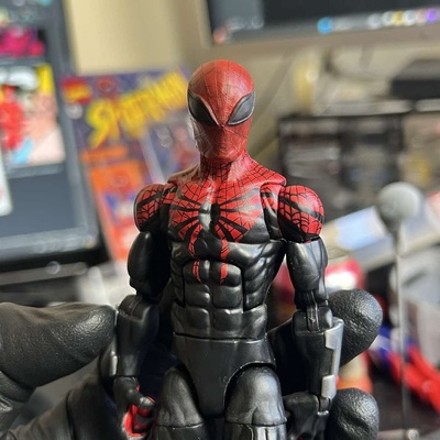 superior hombre araña arte maravilla marvellegends hasbro neca 1 12 mezco 3d print model - Mito3D