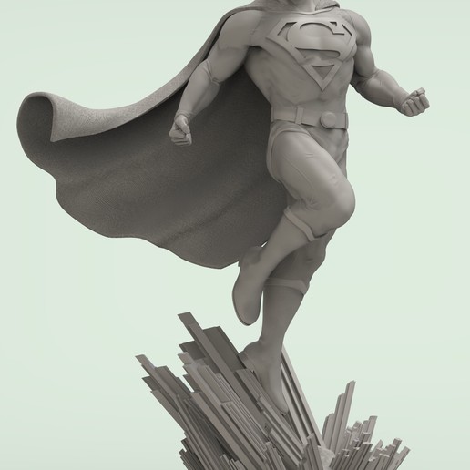 superman - alex ross 3d print model art dc figure miniature fan statue 3D print model - Mito3D