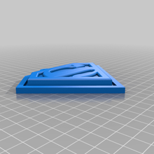 superman badge logo toy_game_accessories 3d print model - Mito3D
