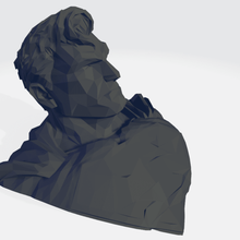 superman busto de baja poligonización varios dc el poli geek nerd la estatua escultura 3d print model - Mito3D