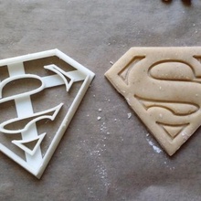superman cookie cutter various cakes kitchen pastry art 3d print model - Mito3D