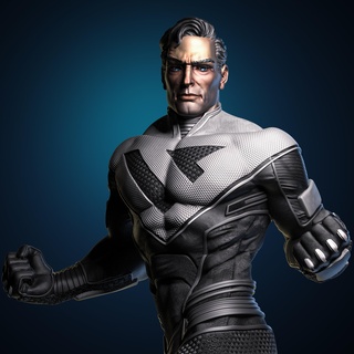 Süpermen hayran Sanat 3d Yazdır model dc süper kahraman süpermenötesinde batman Batmanbeyond komik Adalet Ligi Clark Kent heykel koleksiyon heykelcik zbrush 3dprint 3d print model - Mito3D