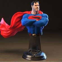 superhombre arte fan busto alex Ross estilo 3d impresión modelo juego escultura estatua Arte personas hombre dc DC comics hq miniaturas figuritas coleccionables juegos juguetes 3d print model - Mito3D
