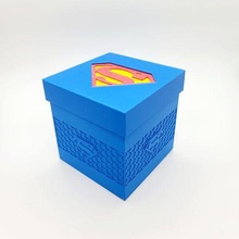 Süpermen hediye Kutu gadget Sanat kutusu hobi inek mutlu eğlence çocuklar çocuk Hediyeler dc DC Çizgi Romanları hayret 3d print model - Mito3D