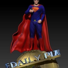 superman henry cavill art heroes toys collection comic book toy 3d print model - Mito3D