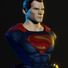 superman justice league Kunst batman v 3d print model - Mito3D