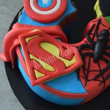 superman logo ev Süpermen yumruk parça pişirin kes 3d print model - Mito3D