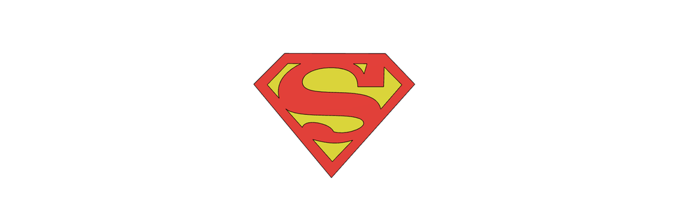 superman logo Game super man logo  3d print model - Mito3D