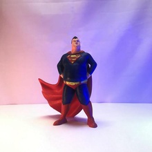 superman se retiró varios de batman la estatuilla estatua superhéroe 3dprinted dc 3dprinting 3dprint 3dmodel 3dprintable 3dprinter dcuniverse coleccionables zbrush 3d print model - Mito3D