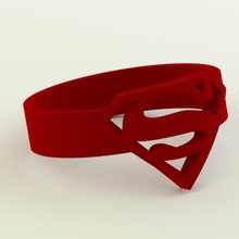 superman tamanhos de anel nos 6 12 jóias kryptonita jewlery 3d print model - Mito3D