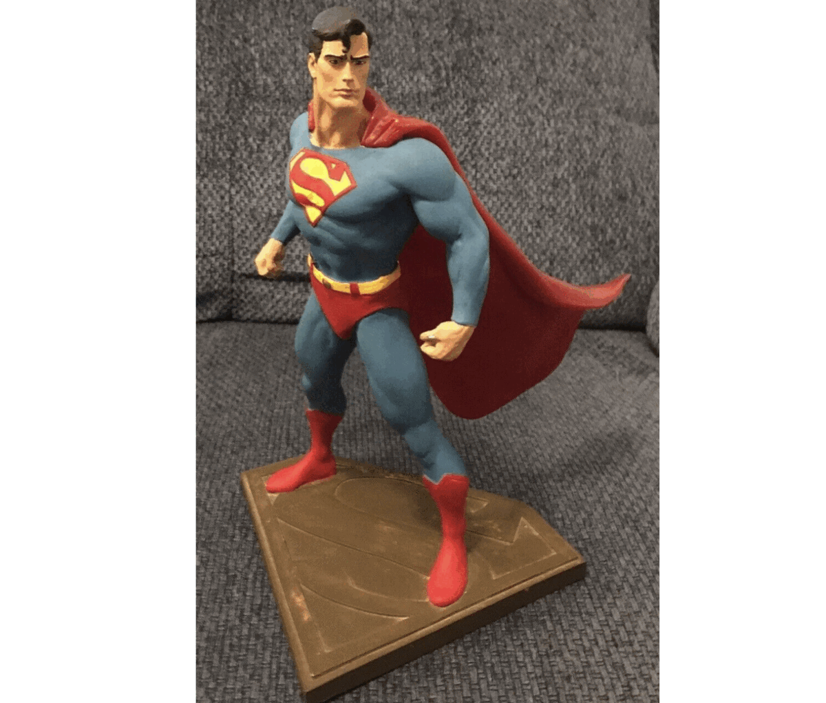 Superman seinfeld Bowen style statue art excité sculpture buste tv soutenir Nouveau rare Noël 3D print model - Mito3D