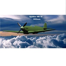 supermarine spitire mk ix 600mm v3 test files spitfire mk9 plane rc model aircraft ww2 fighter lw-pla light weight park flyer warbird 3d print model - Mito3D