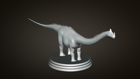 Supersaurus Dinosaurier 3d Drucken Spielzeug drucken Modell Spielzeuge 3d print model - Mito3D