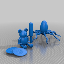 supersynergie consolidato trottel menue - ischo art sculture 3d print model - Mito3D
