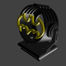 suporte alexa batman art bat cat pla amazon 3d 3d print model - Mito3D