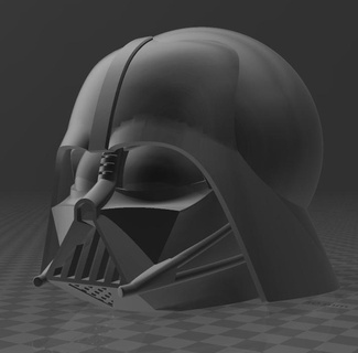 suporte alexa eco 4 5 Gera darth Vader Estrela guerras v2 mostrar 3 maçã Stormtrooper 3d print model - Mito3D