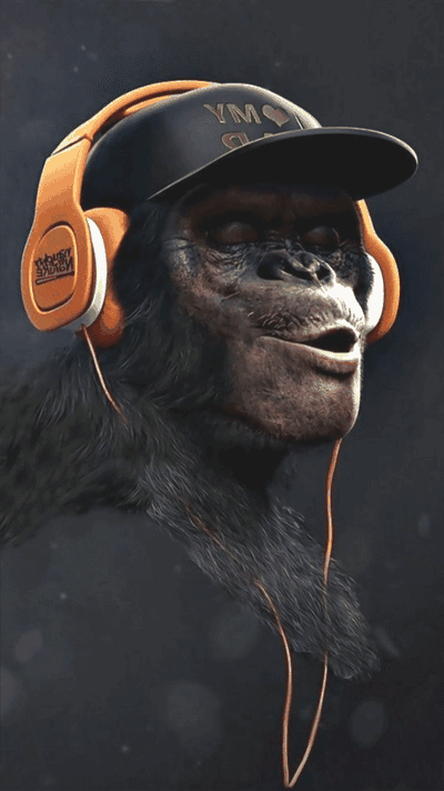 suporte alexa echo dot 4a e 5a gera o monkey music pop 4 5 3 apple skull bulbasaur pokemon anime gorila headphone headset love 3d print model - Mito3D