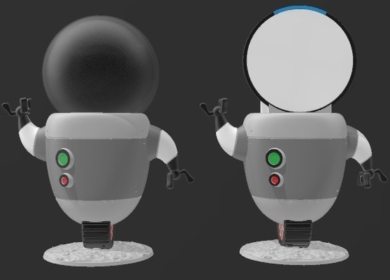 suporte alexa eco 4a 5a gera pop robô a13xa 2 modelos 4 5 3 maçã crânio bulbasauro pokémon anime horror futuro 3d print model - Mito3D