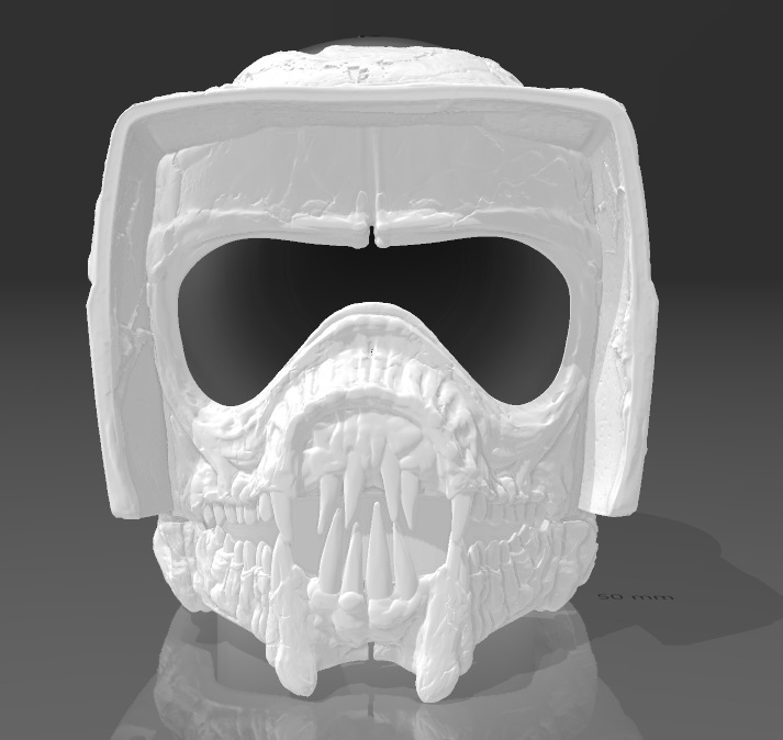 suporte alexa eco 4a 5a Gera crânio batedor Soldado gadget 4 5 mostrar 3 maçã pop Estrela guerras 3D print model - Mito3D