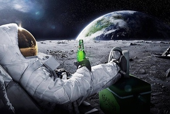 suporte alexa eco pop astronauta bebendo lua 4 5 3 maçã crânio bulbasauro pokémon anime terra bebida 3d print model - Mito3D