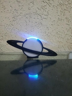Suporte Alexa Eko pop Saturno nokta 4 5 göstermek 3 elma planeta yabancı 3d print model - Mito3D