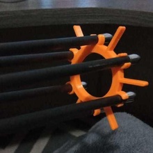 suporte Setas flechas Sol ferramenta arco seta tiro 3d print model - Mito3D