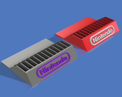 suporte Spiele Nintendo Schalter Unterstützung Spiel Mario Zelda kirby nes Snes Spielwürfel wii Wii nintendo64 16 Bits Halter Spieler Video de 3d print model - Mito3D