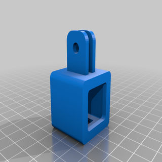 Suporte para kask mini kamera sq11 3d print model - Mito3D