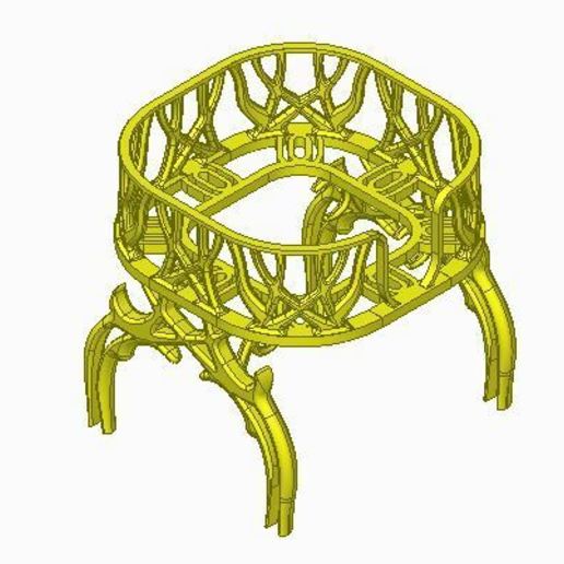 suporte para suqueira arredondada a casa par 3D print model - Mito3D